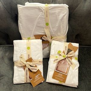 New with tags! West elm Full/Queen Duvet And 2 Euro Sham